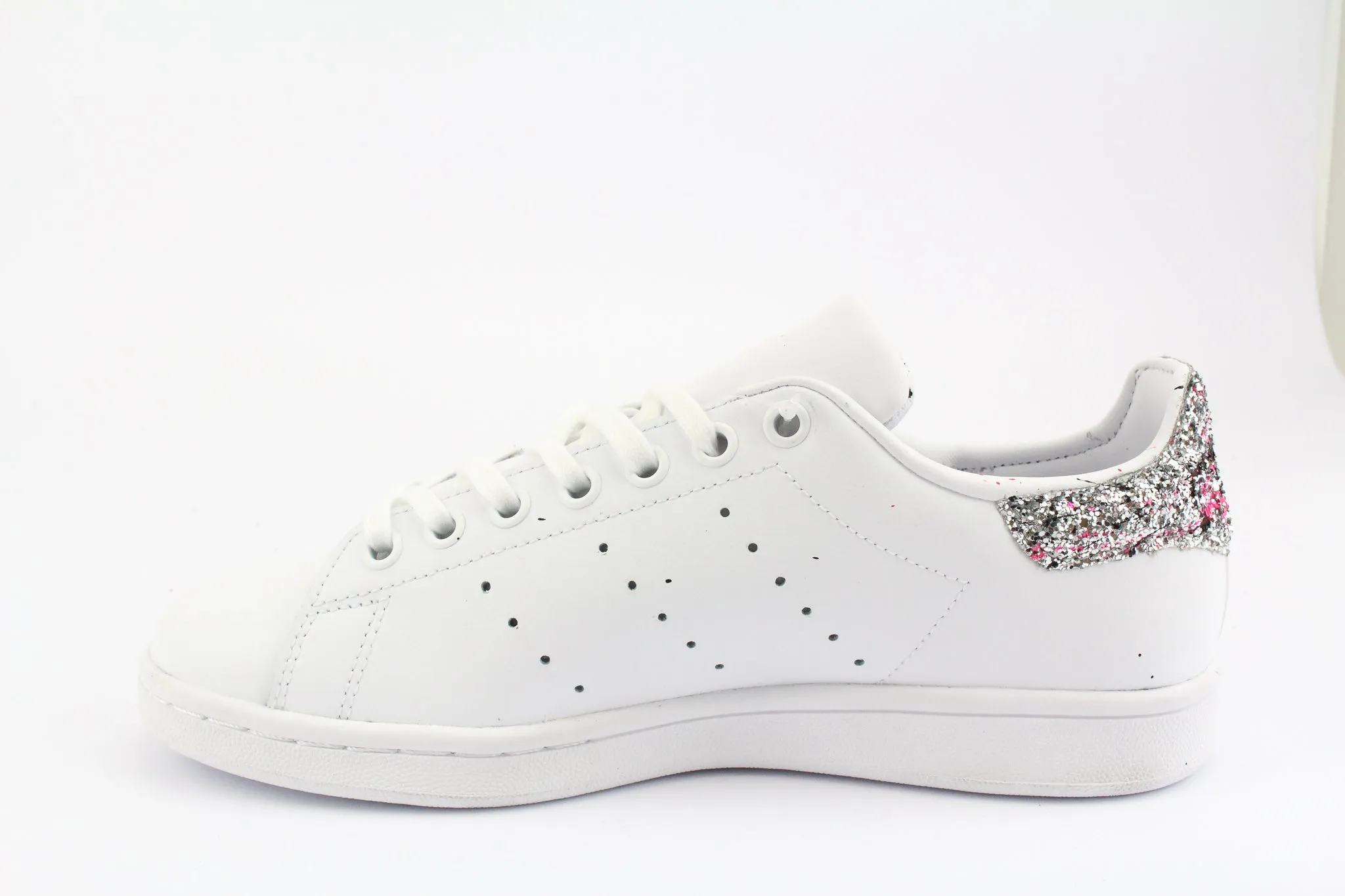 Adidas Stan Smith Stella Glitter Argento & Vernice