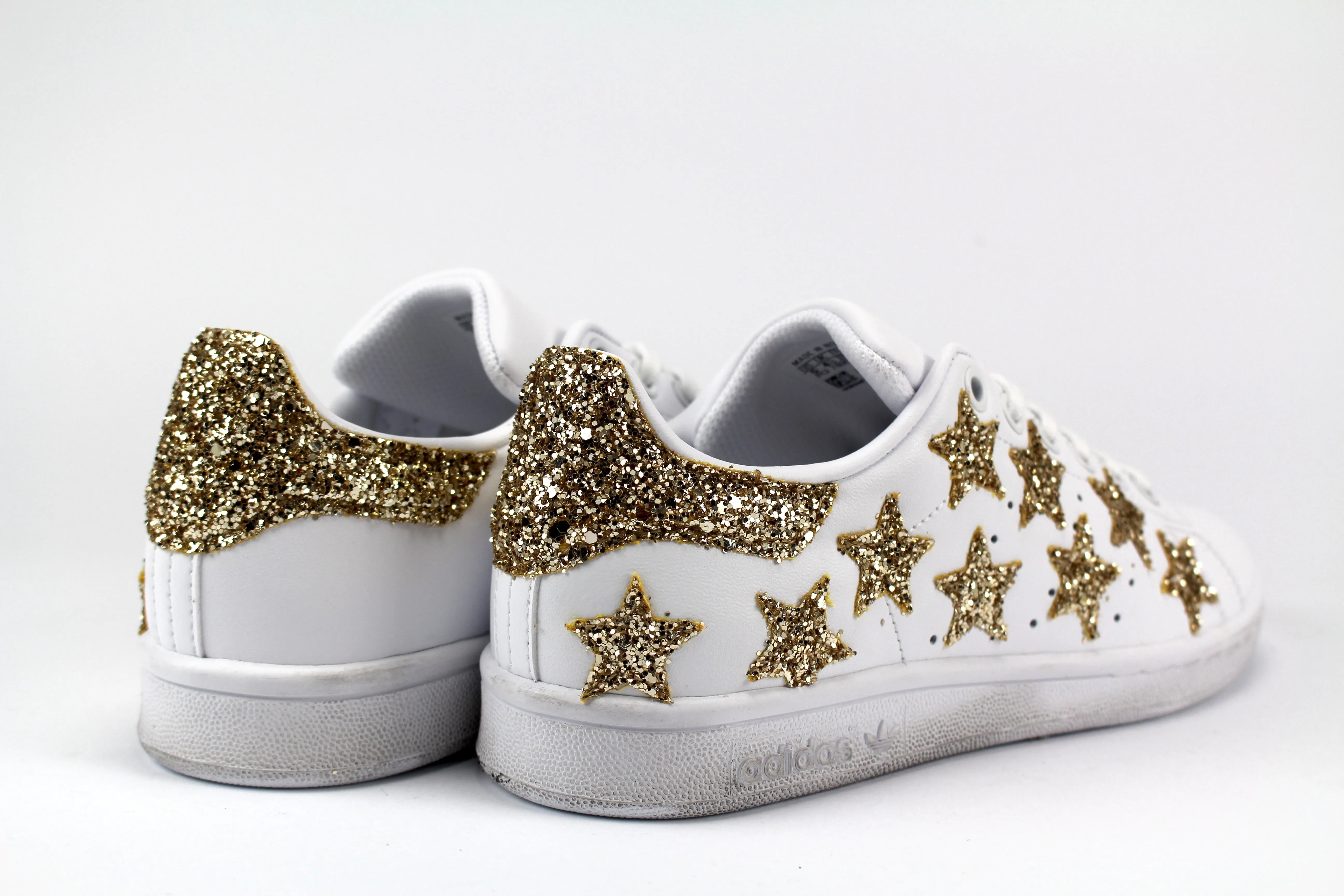 Adidas Stan Smith Stelline Glitter Oro