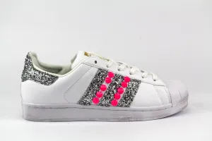 Adidas Superstar Pink Fluo & Silver