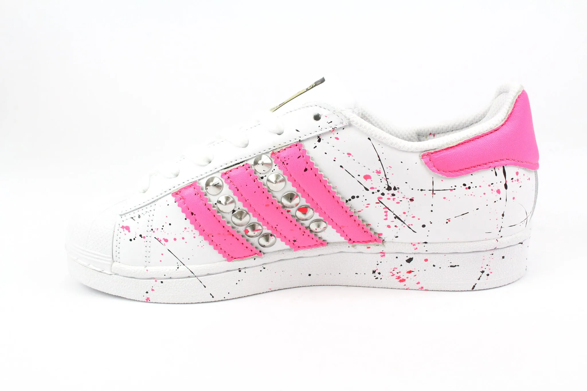 Adidas Superstar Pink Fluo & Vernice