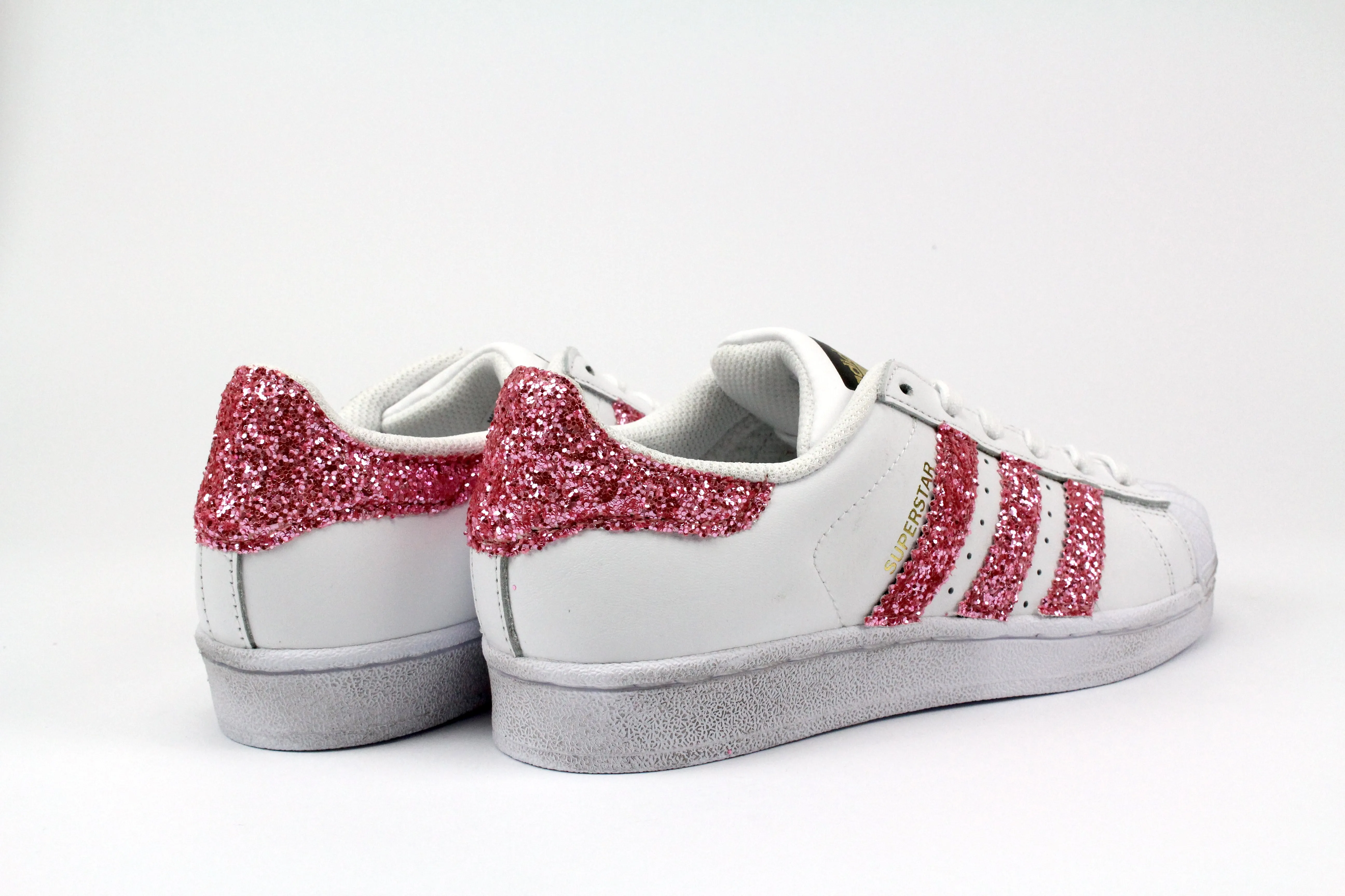 Adidas Superstar Pink Glitter