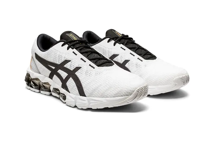 Asics men's sneakers shoe Gel Quantum 180 5 1201A036 100 white black