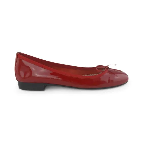 Ballerine rosse in vernice