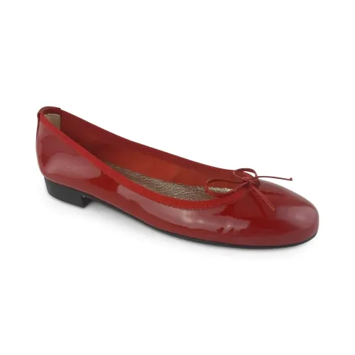 Ballerine rosse in vernice