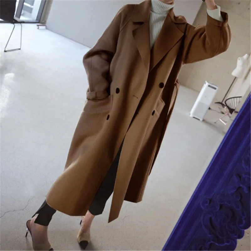 Bianca - Trench in lana da donna