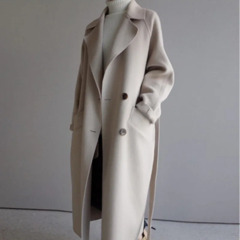 Bianca - Trench in lana da donna