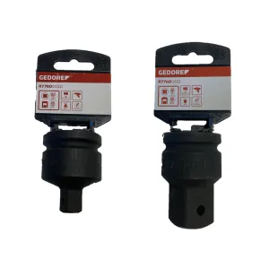 Bussola di riduzione o maggiorazione per utensili elettrici attacco quadro 3/4" GEDORE red