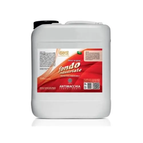 Consolidante - Antimacchia pavimenti massetti calcestruzzo 5Lt Geal FONDO INDUSTRIALE