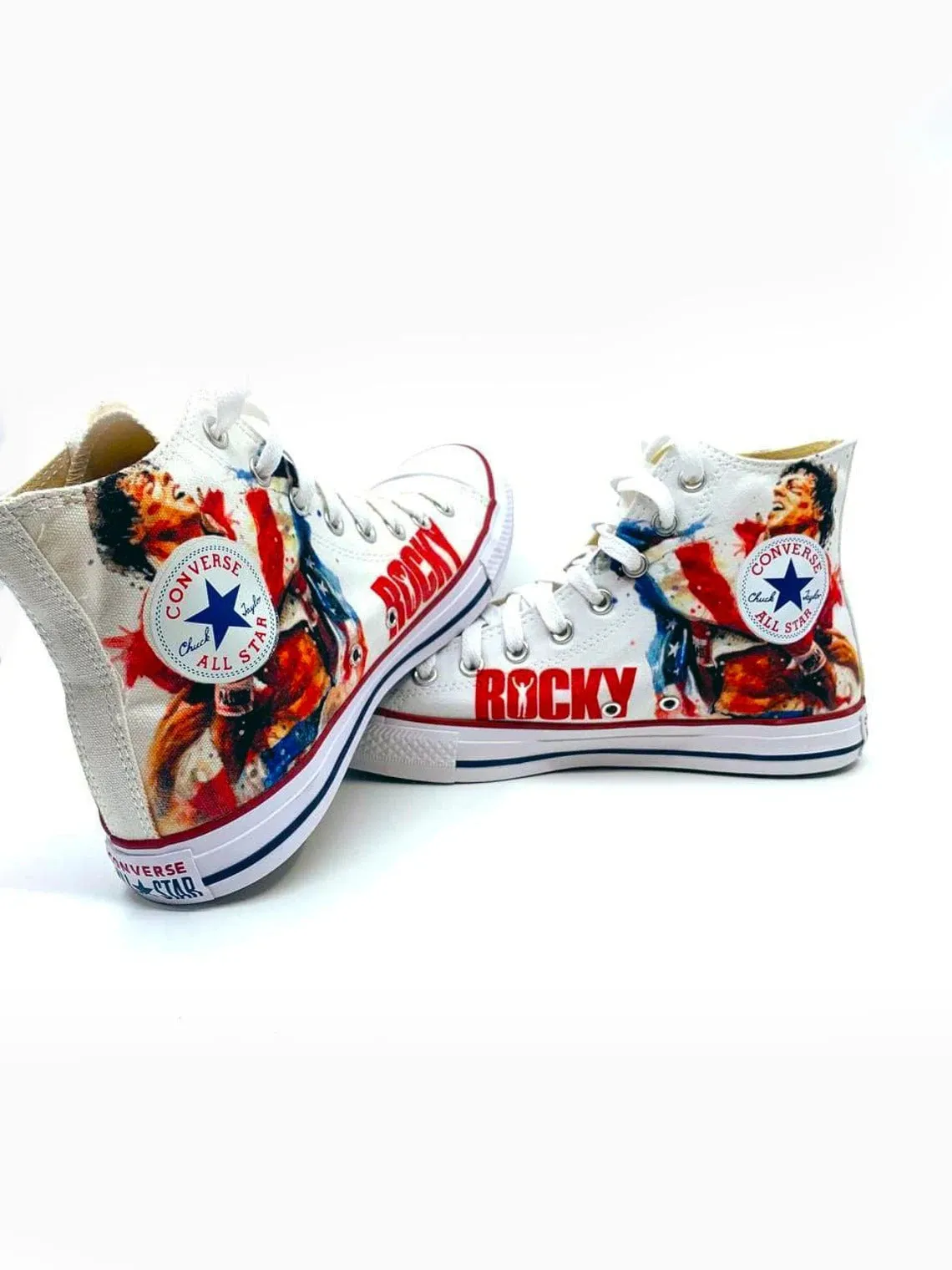 Converse All Star Personalizzata Rocky I II III IV V