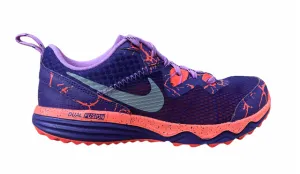 Nike Girls Running Shoe Dual Fusion Trail Lava GS 807623 500 Purple