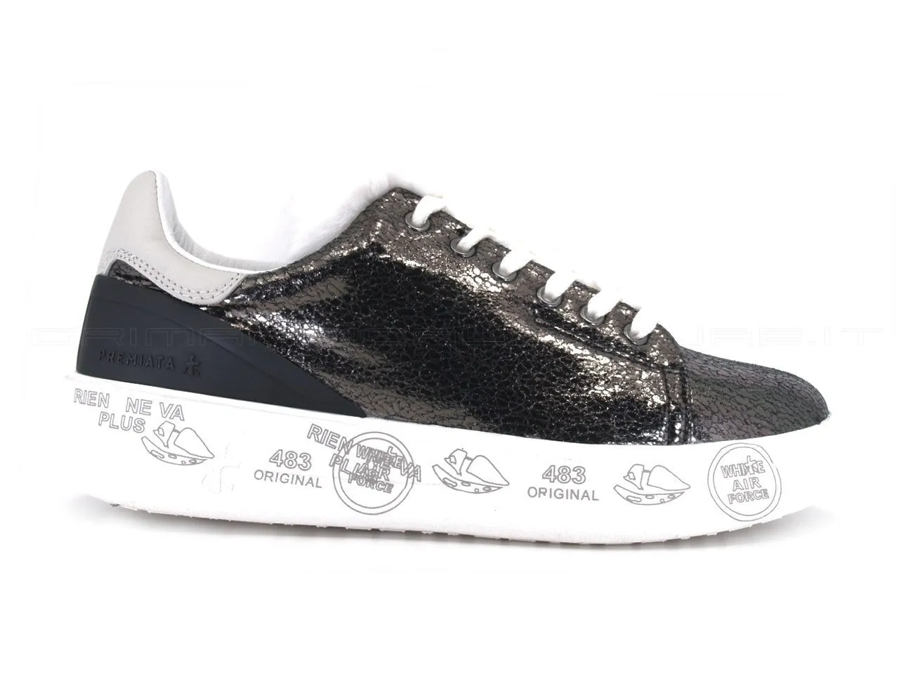 Premiata Belle sneakers pelle laminata