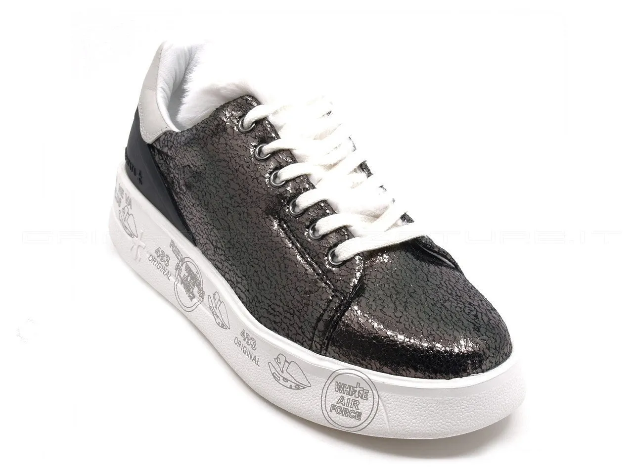 Premiata Belle sneakers pelle laminata