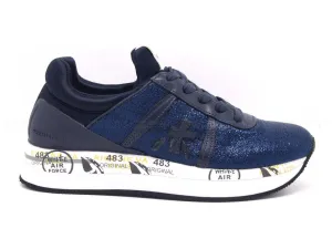 Premiata Liz sneakers tessuto lurex