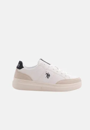 SCARPA* US POLO SHOES da Uomo - bianco CODY003WHI-DBL BIANCOBLU