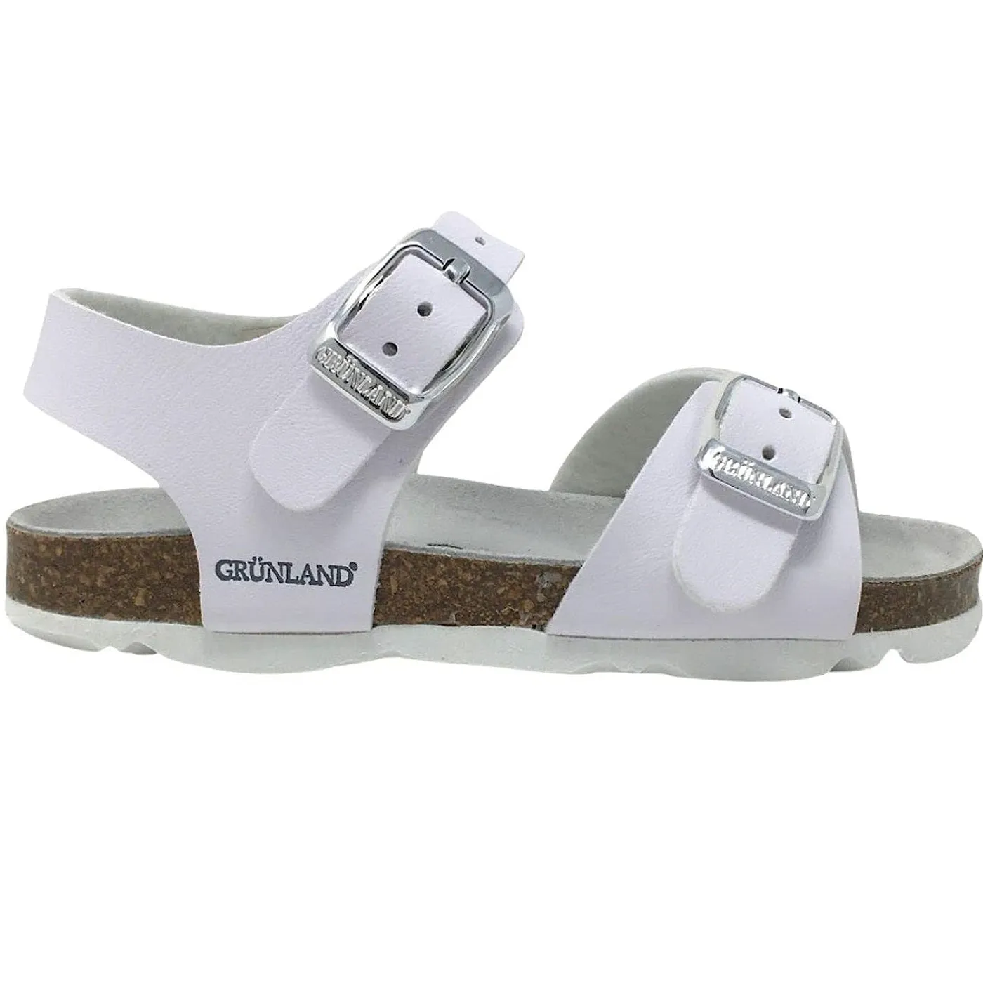 Scarpe casual da Bambina - GRUNLAND Art. ARIA SB0027 40-1 sandalo bianco