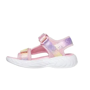 Scarpe da Bambina - SKECHERS Art. 302682NLPMT sandali con luci rosa