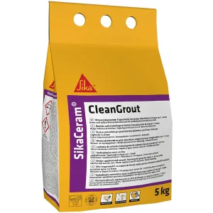 Sika - SikaCeram CleanGrout Stucco cementizio per fughe a pavimento e a parete da 1 a 8 mm, Kg. 5