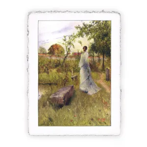 Stampa di Carl Larsson - La sposa -