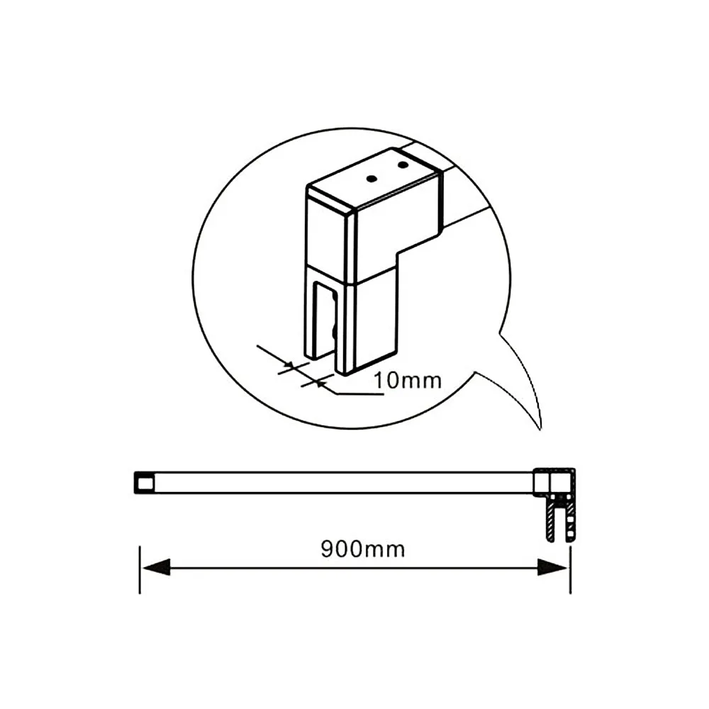 Walk In Parete Doccia 80-120cm   Paretina Mobile 30/40cm Vetro Temperato 8mm Anticalcare 2 Ripiani Mensole Barra Stabilizzatrice 90cm tagliabile